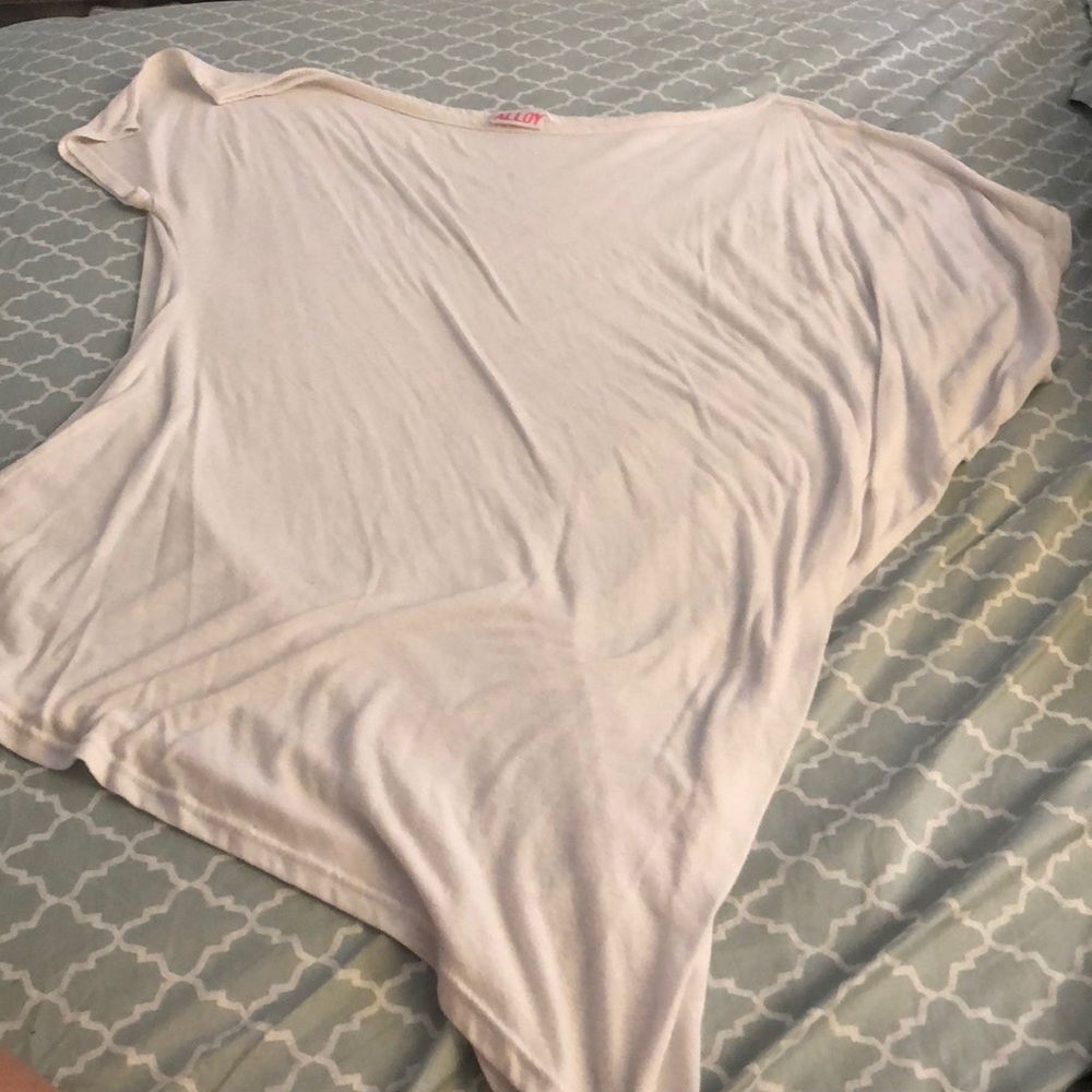 Alloy white shirt, off shoulder